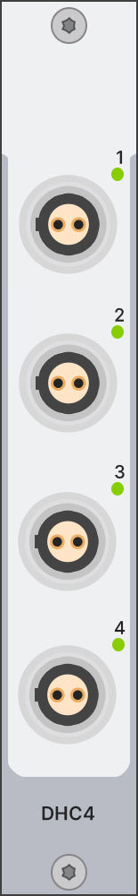 Simcenter SCADAS Mobile und Lab 4-Kanal Differential Ladungseingangsmodul - Lab