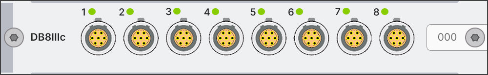 Simcenter SCADAS Mobile 8-Kanal Durability Eingangsmodul mit 102,4kHz Abtastrate - 51.2 kHz