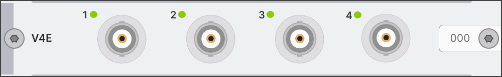 Simcenter SCADAS Mobile erweitertes 4-Kanal V/ICP/TEDS Eingangsmodul