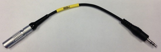 Simcenter SCADAS 3D binaurales Headset Adapterkabel für Audio-Buchse