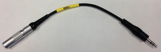 Simcenter SCADAS 3D binaurales Headset Adapterkabel für Audio-Buchse